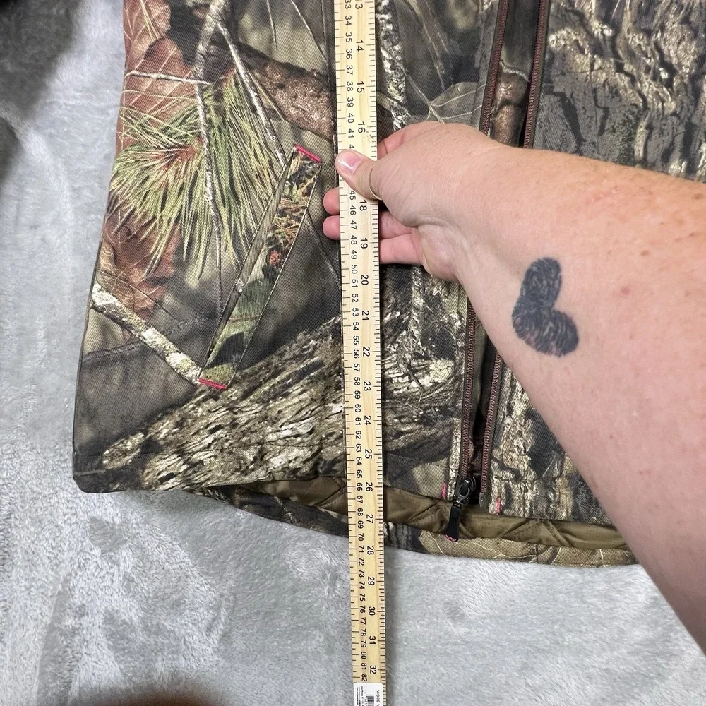 Walls Womens L Camo Insulated Hooded Hunting Gear Pink Accents Gorpcore Workwear - Picture 8 of 13